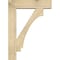 Ekena Millwork Imperial Block Rough Sawn Bracket w/ Offset Brace, Douglas Fir, 8"W x 32"D x 44"H BKT0806X32X44IMP05RDF - alternate 2